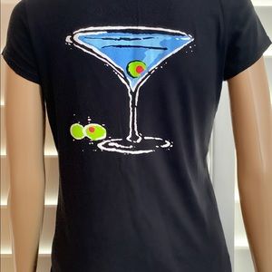🛍5for$25 Dirty Martini tee! Back has martini!